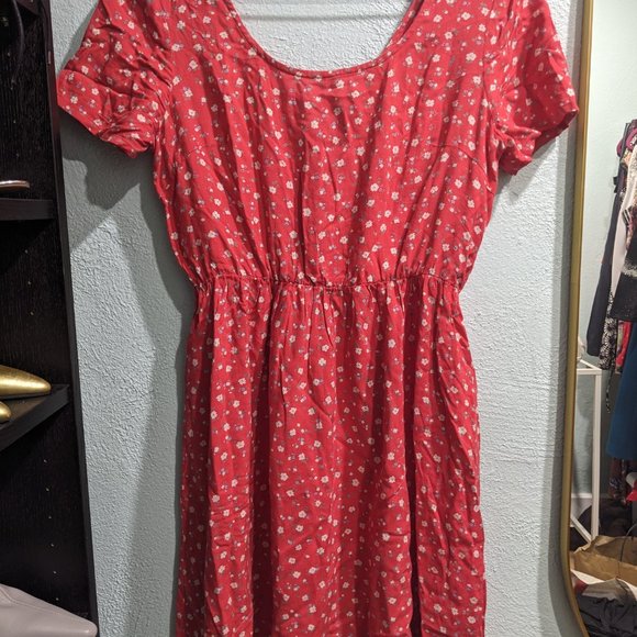 Billabong babydoll summer dress 32" long - Picture 1 of 4